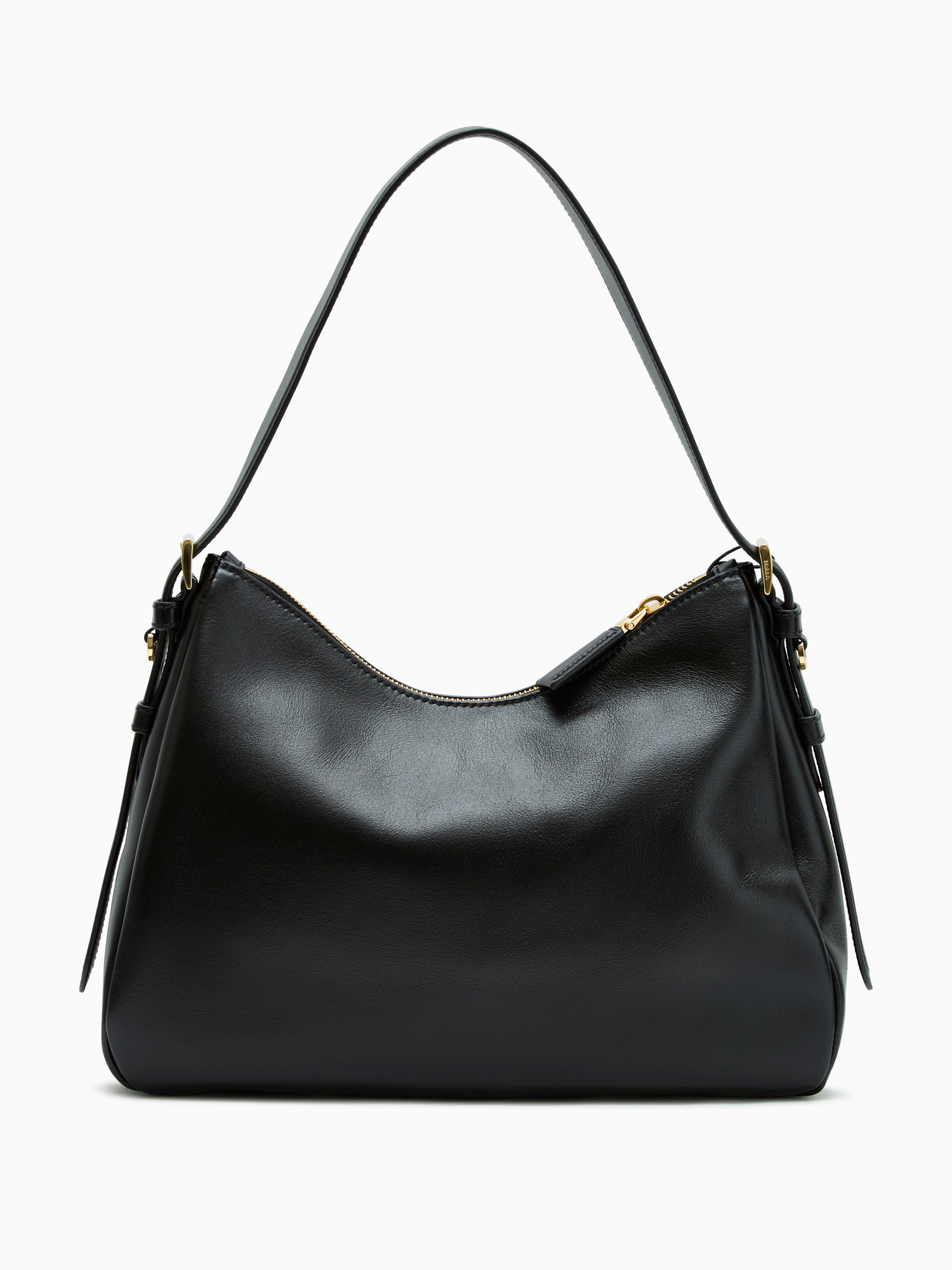 Leather shoulder bag