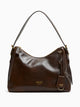 Leather shoulder bag