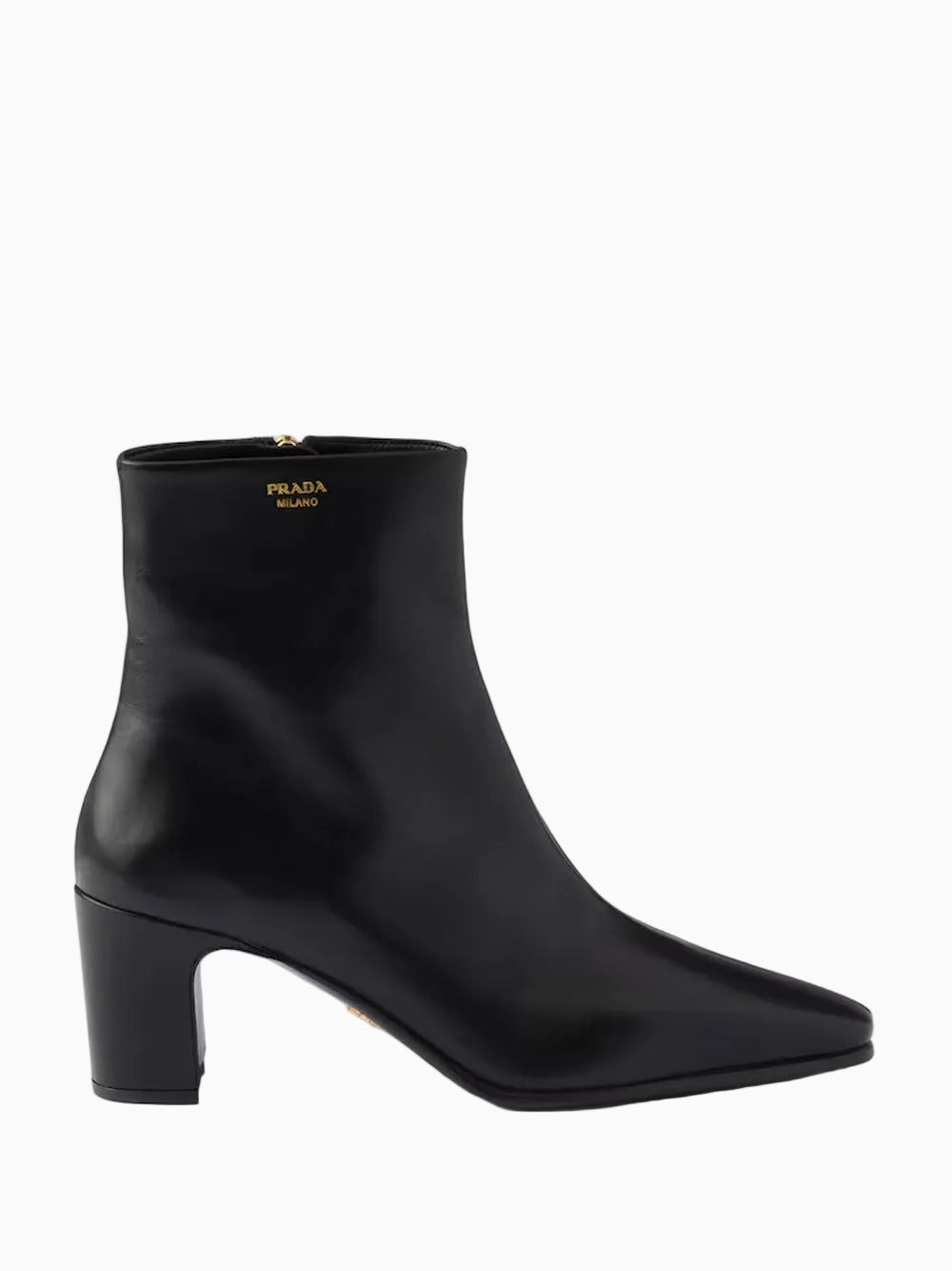 Leather booties