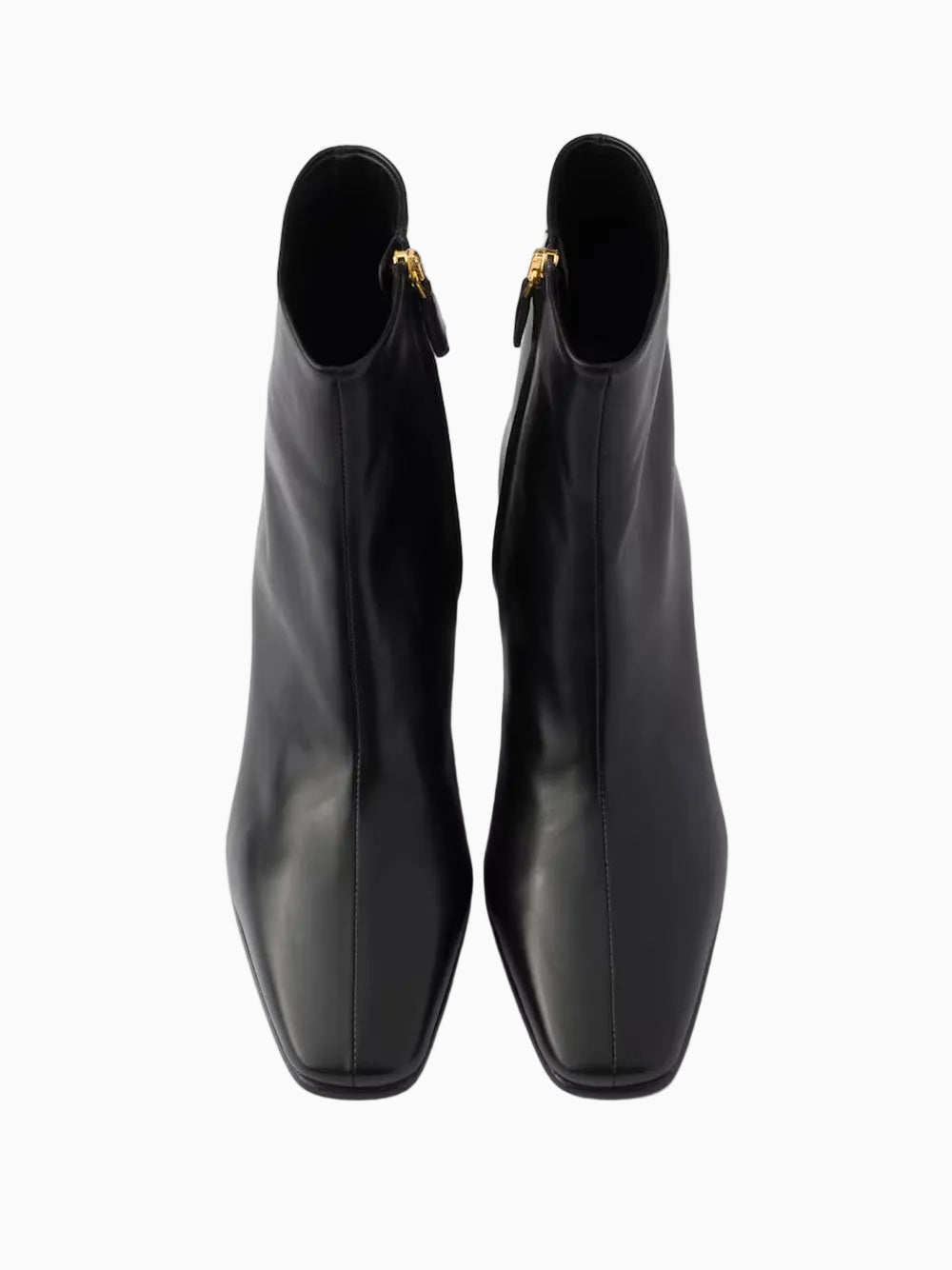 Leather booties