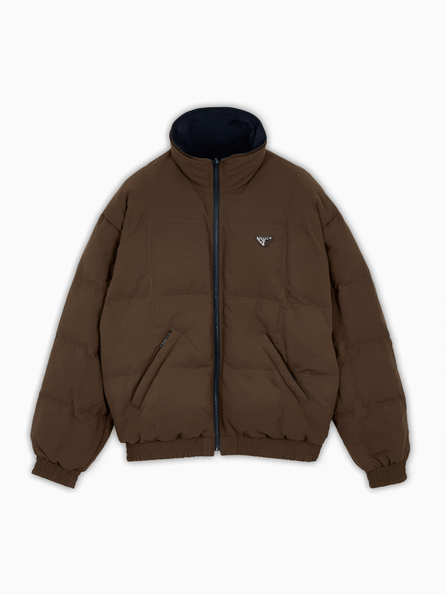 Reversible down jacket