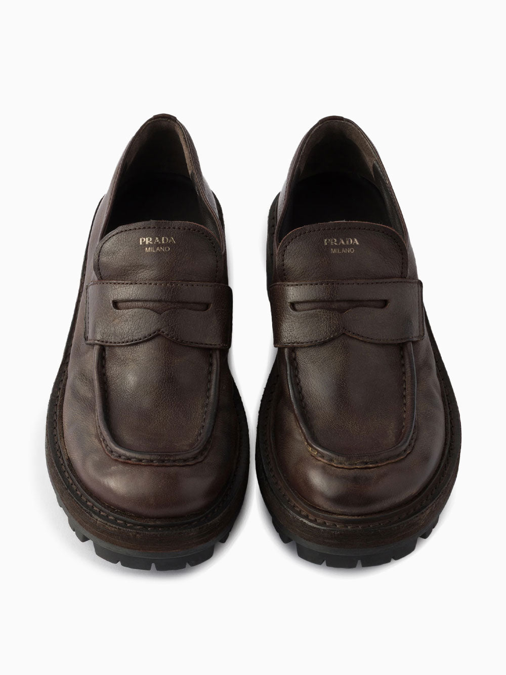 Mocasines de piel