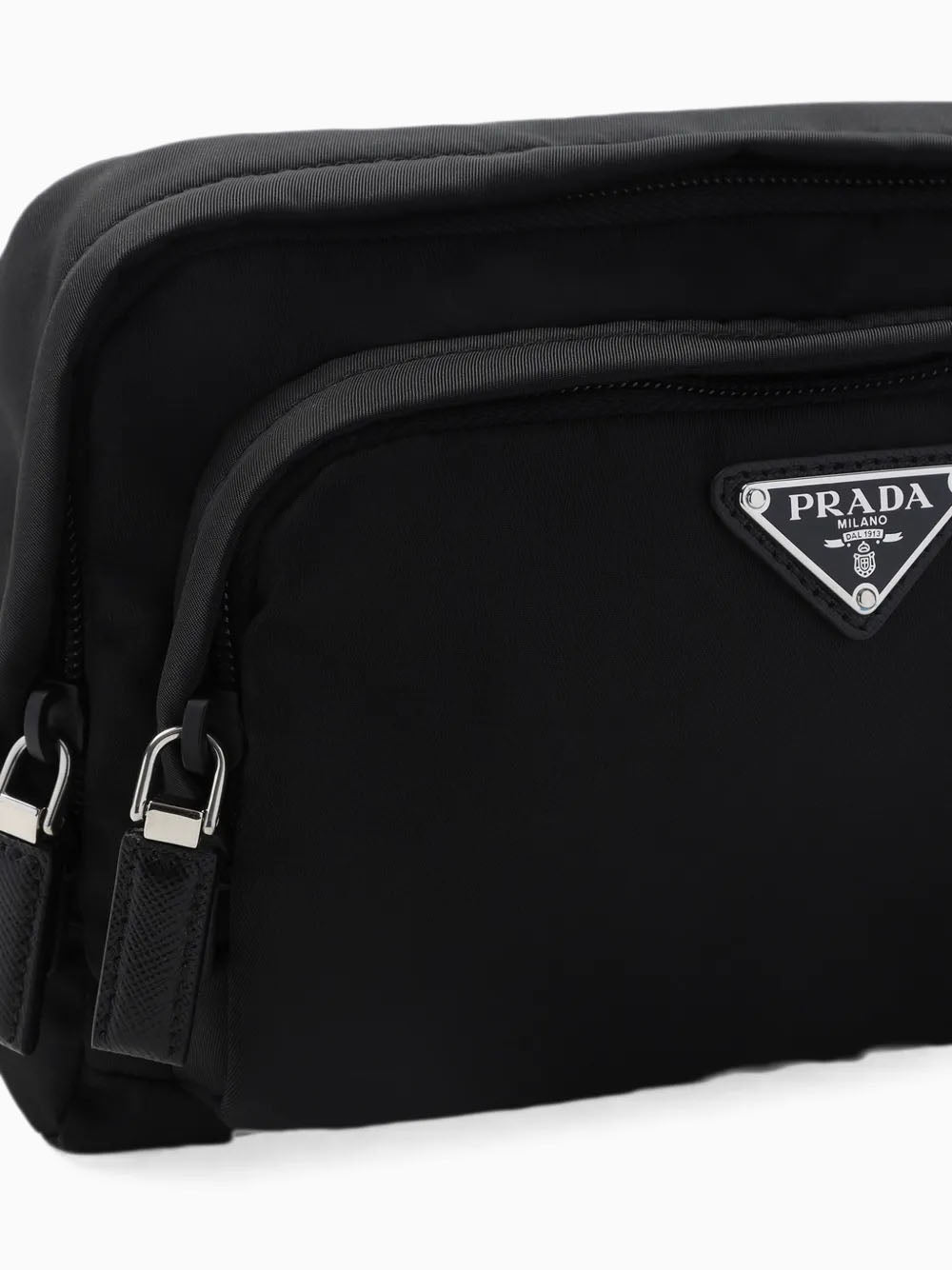 Double-zip pouch | Prada | OTTODISANPIETRO