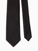 Pointed satin tie
