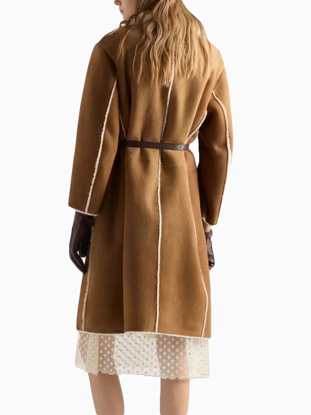 Shearling coat
