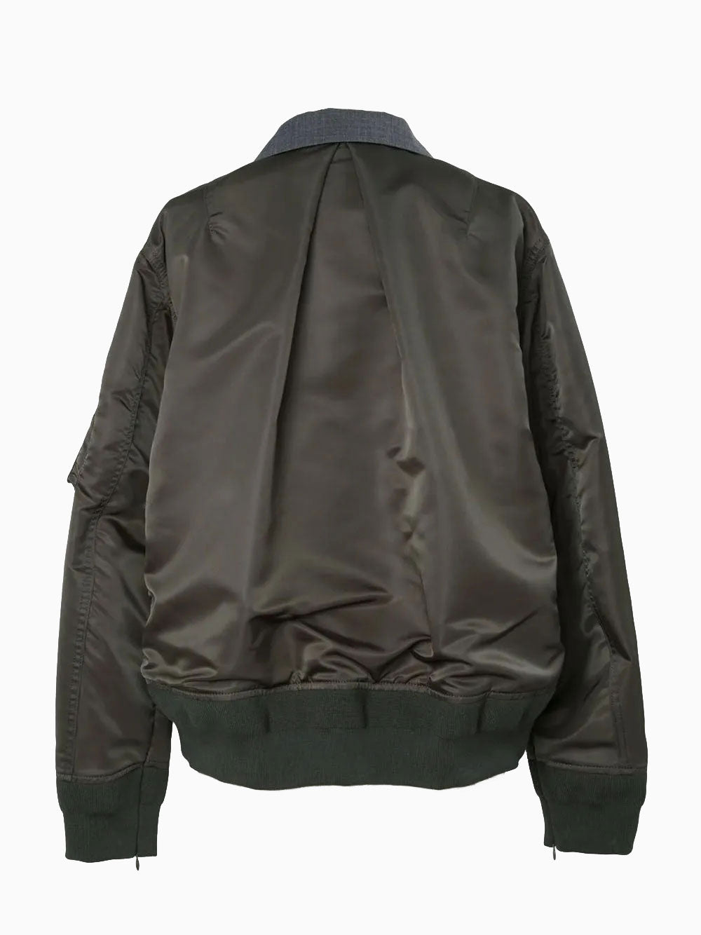 Suiting x Nylon twill jacket