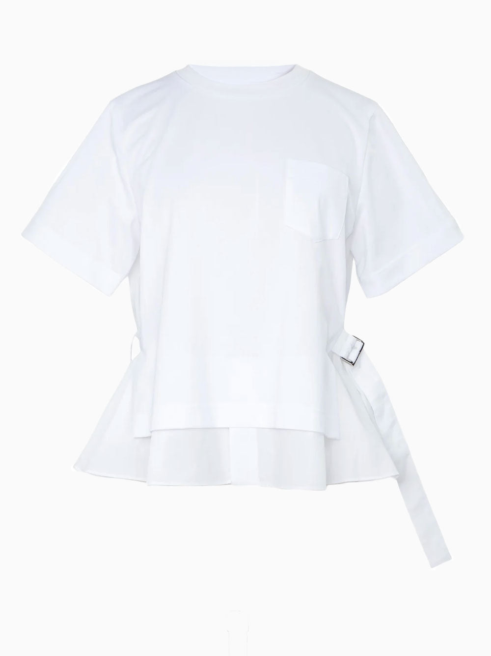Poplin x cotton T-shirt
