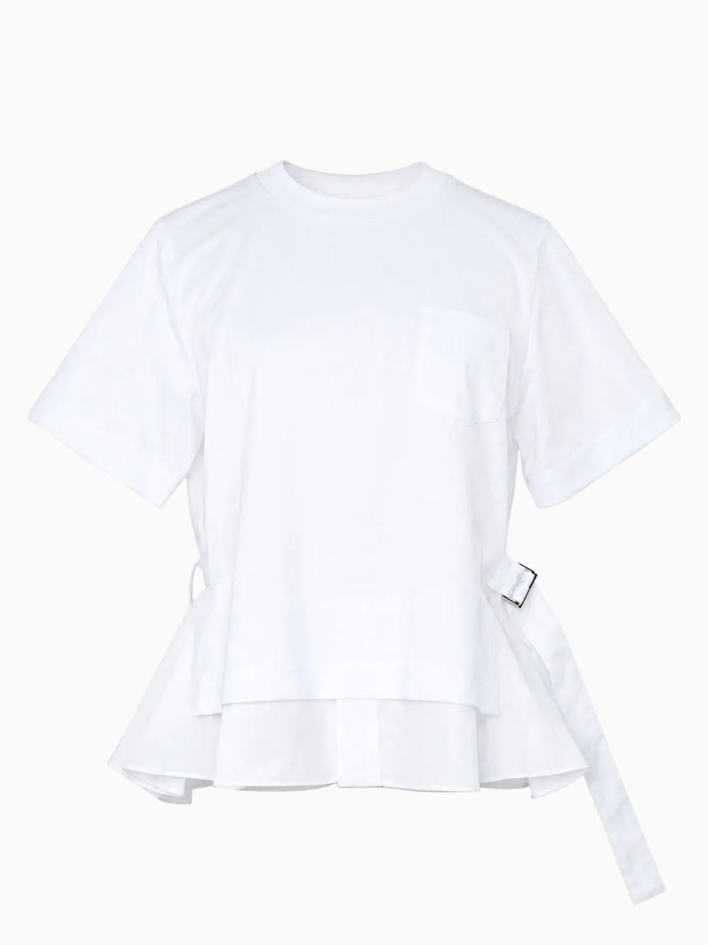 Camiseta de popelín y algodón
