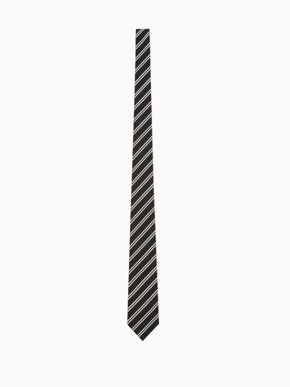 Striped tie
