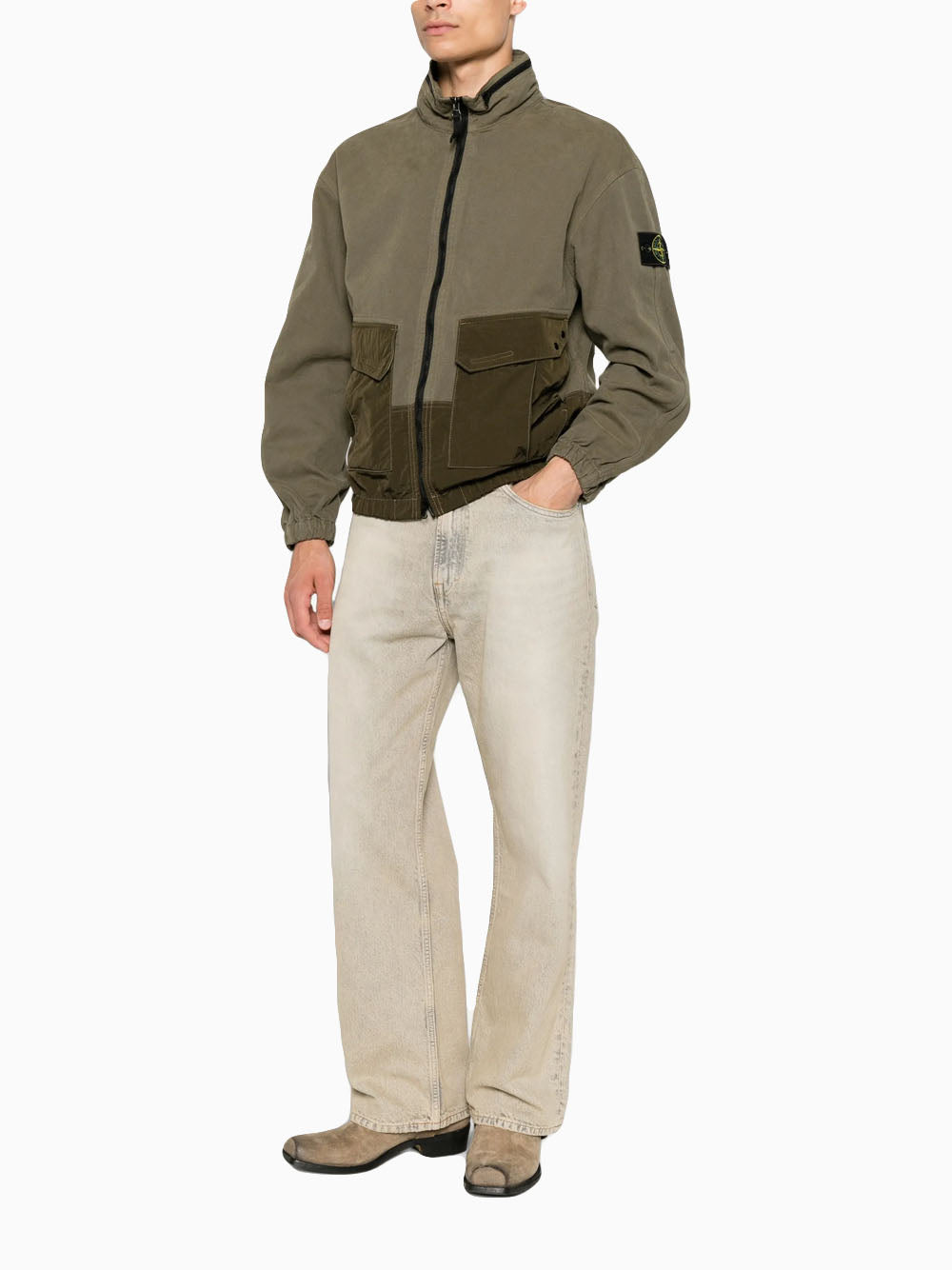 Two-material jacket