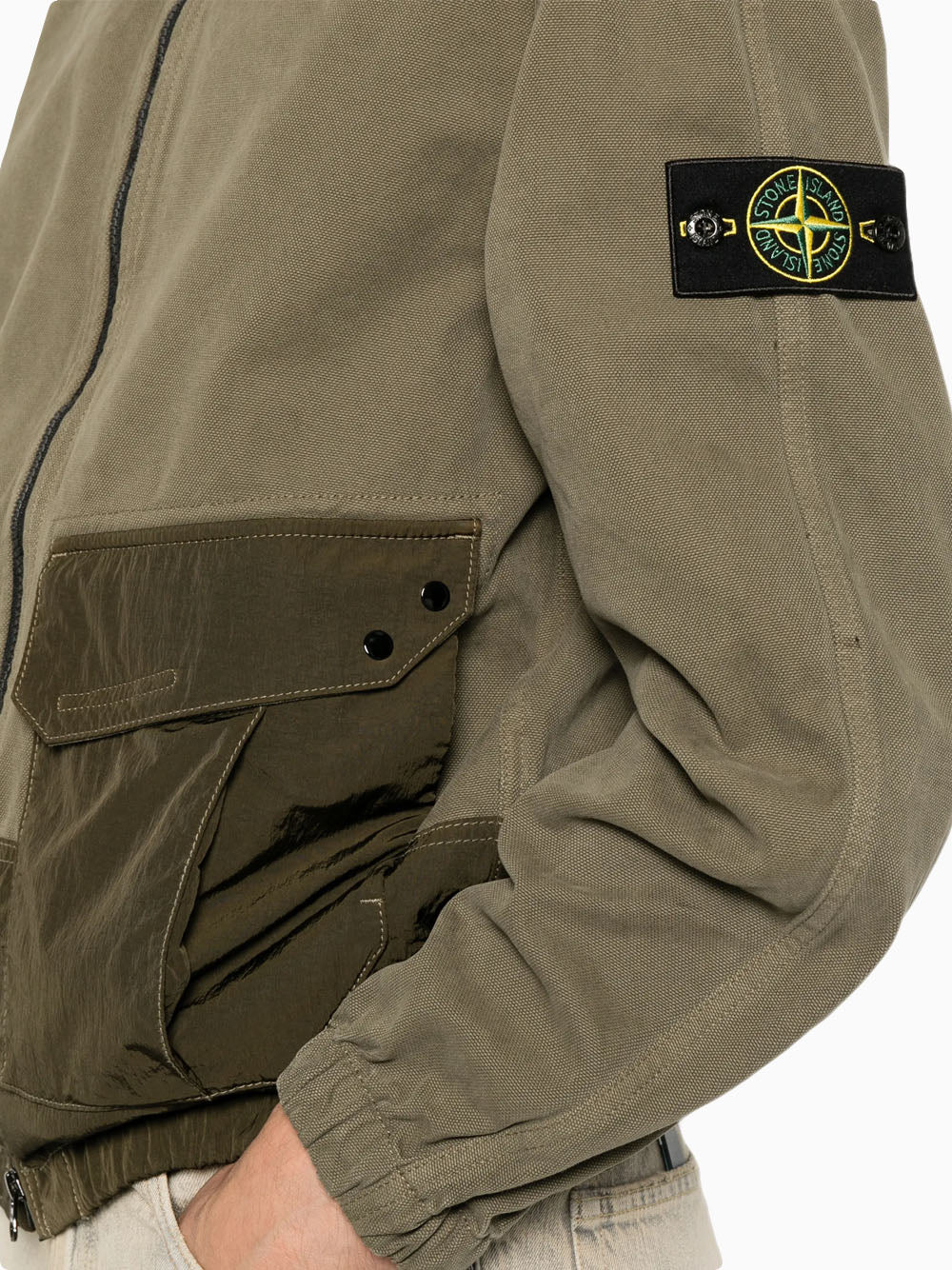 Two-material jacket