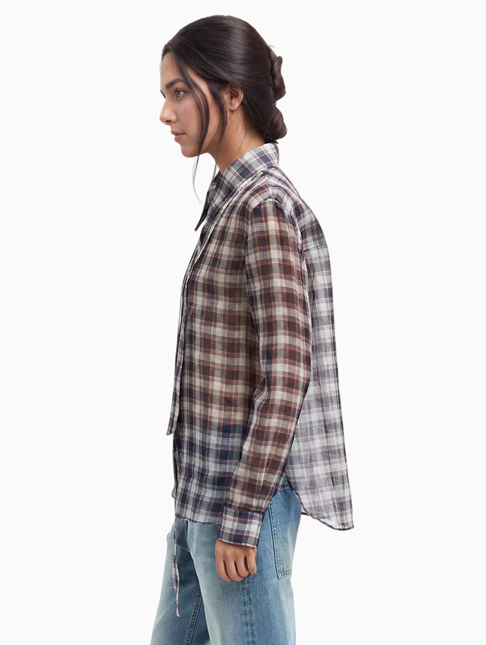 Blusa de cuadros