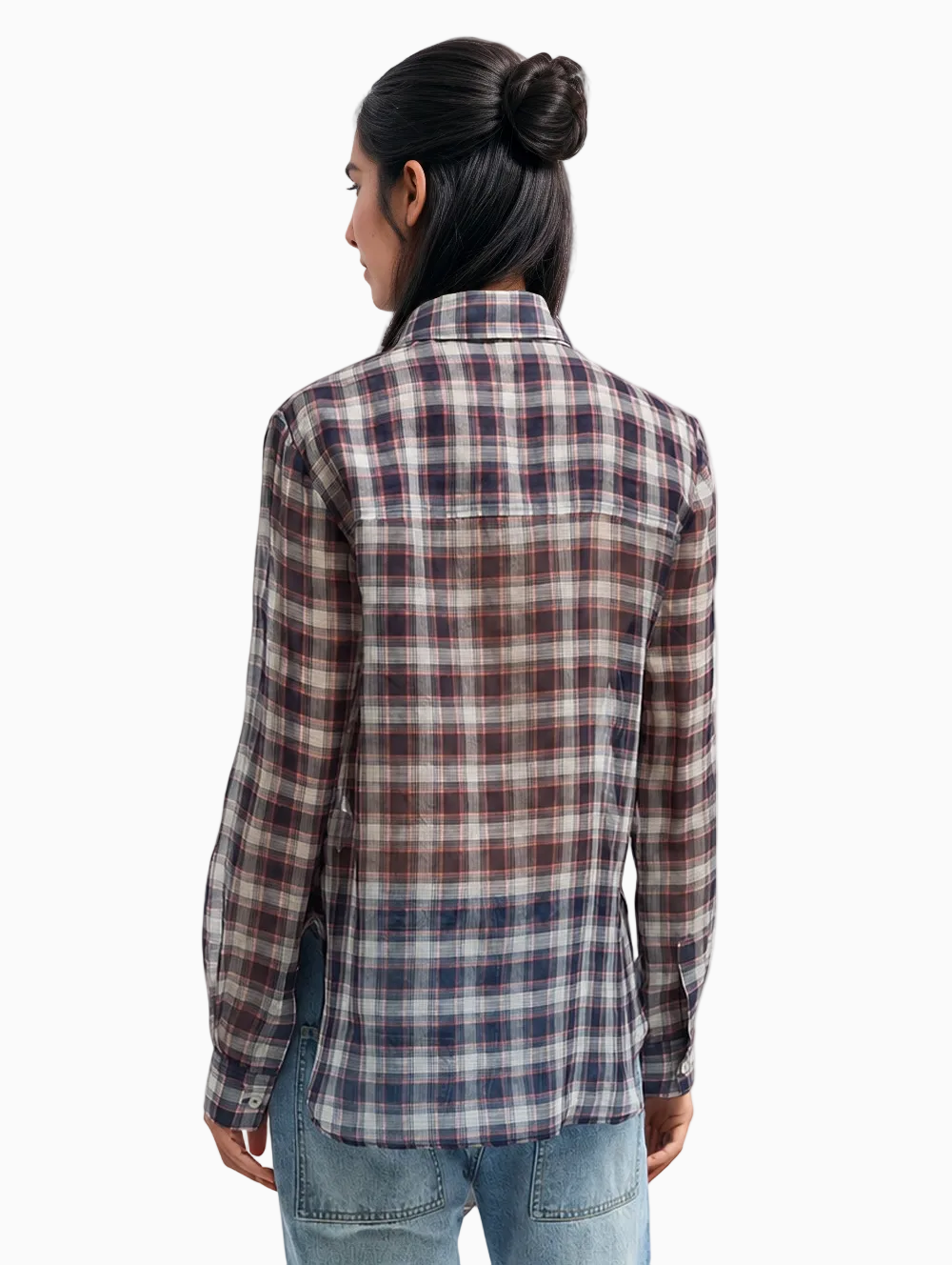 Blusa de cuadros