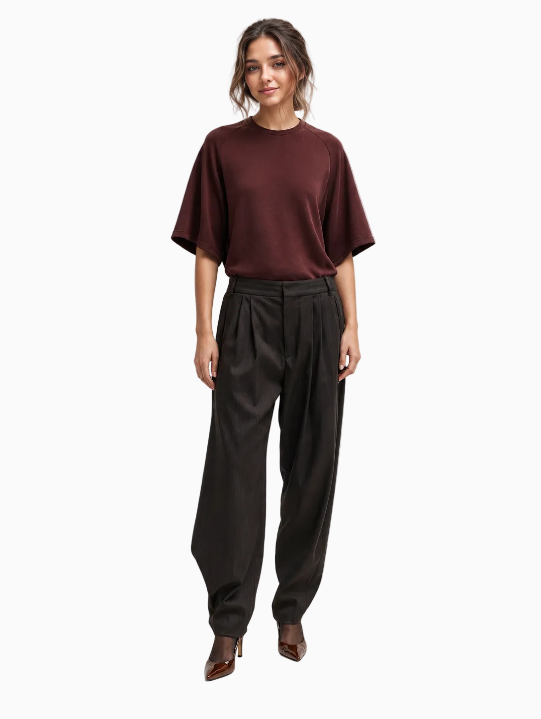 Herringbone trousers