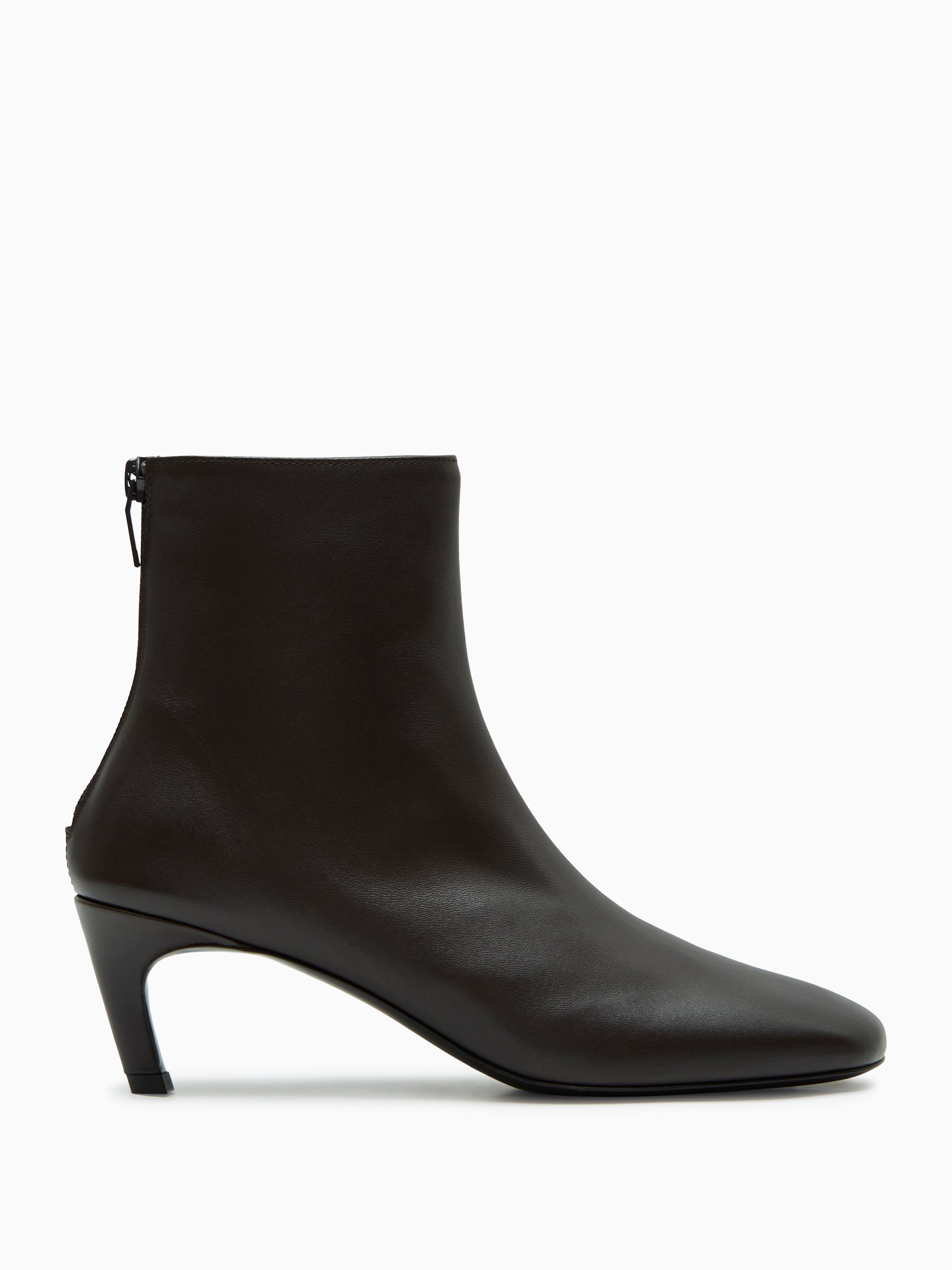Soft nappa ankle boots