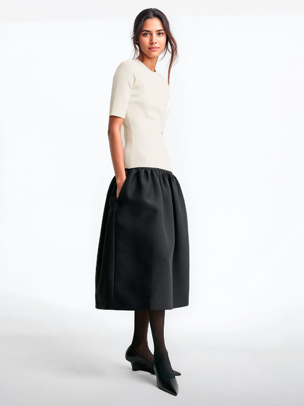 Twinflower tee dress