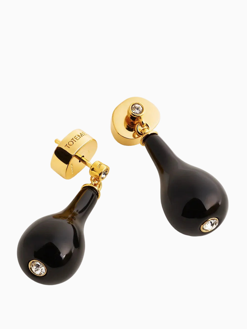 Pendientes drops onyx