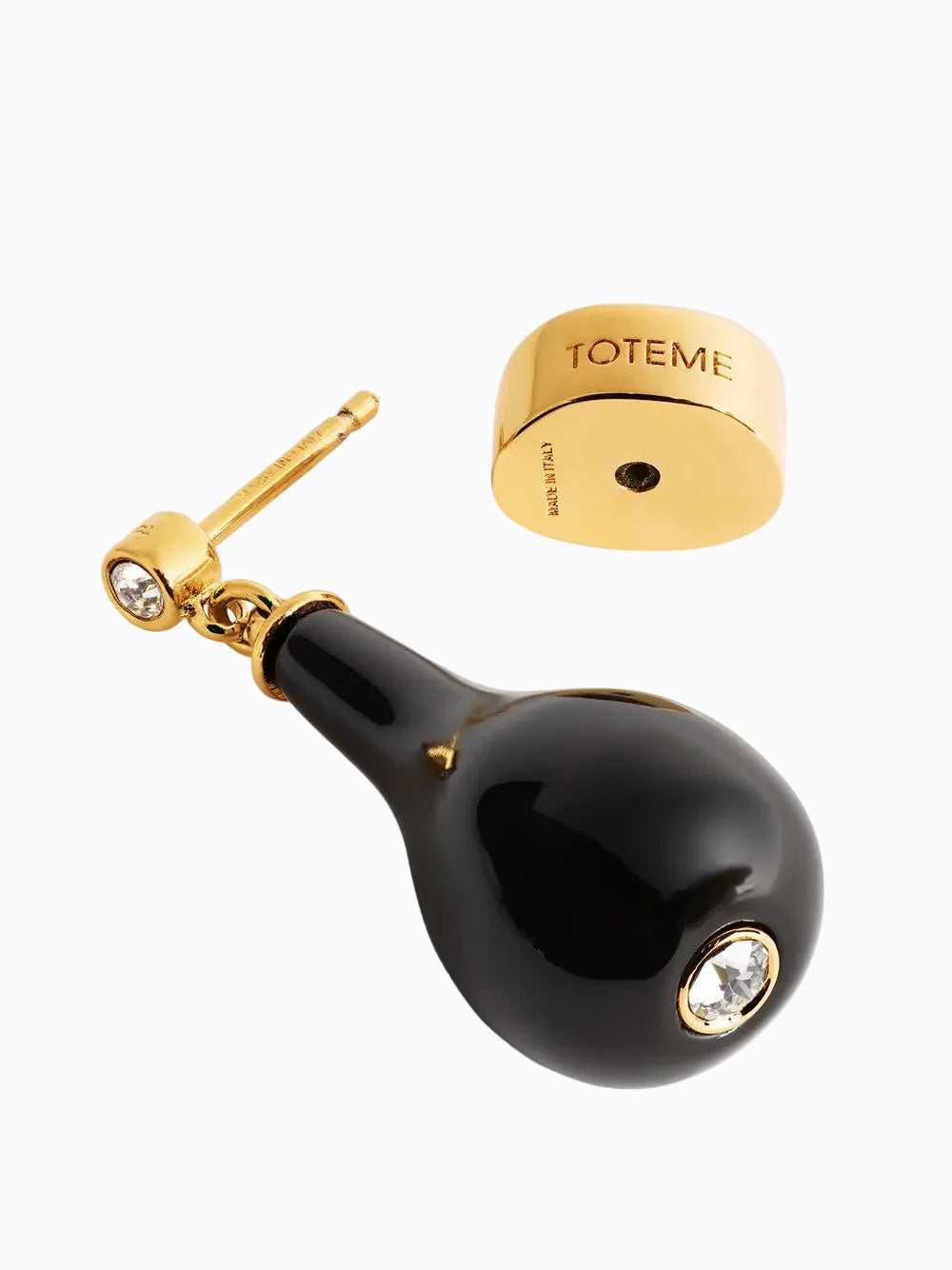 Pendientes drops onyx