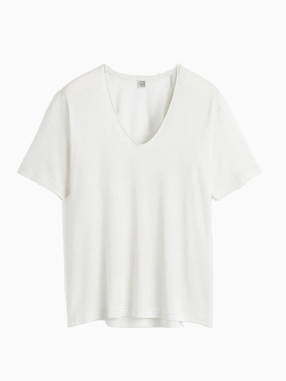 Cotton silk tee