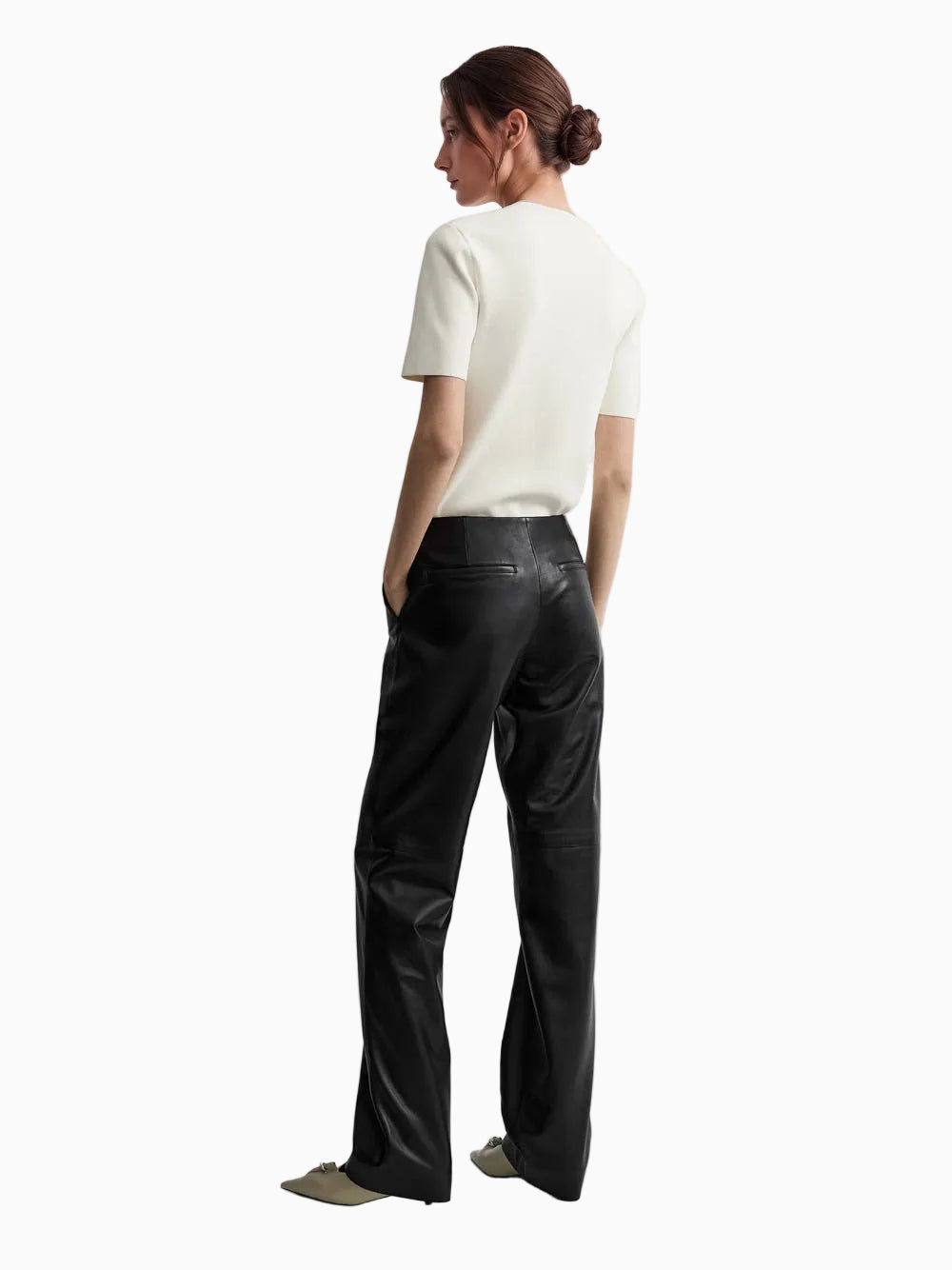 Pantalones de piel