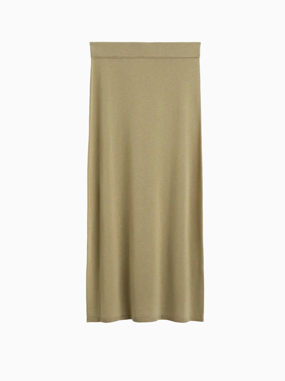 Long knit skirt