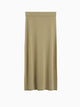 Long knit skirt