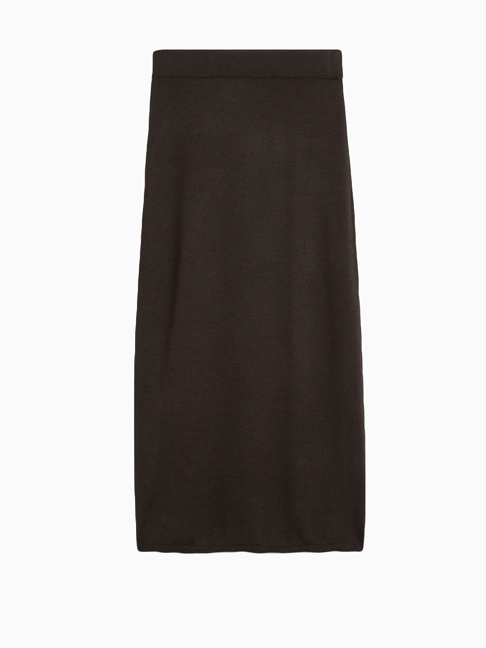 Long knit skirt