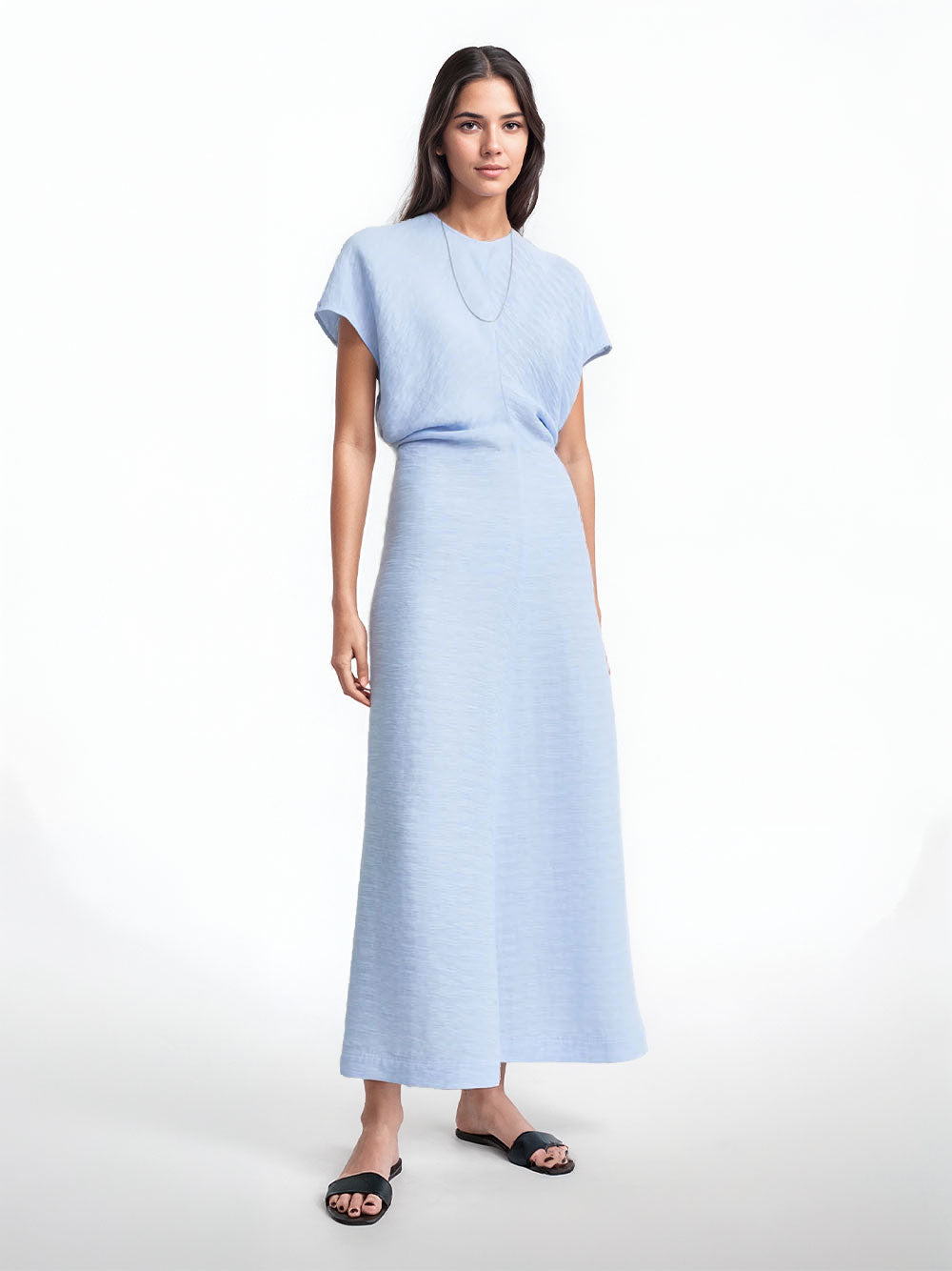 Vestido drapeado