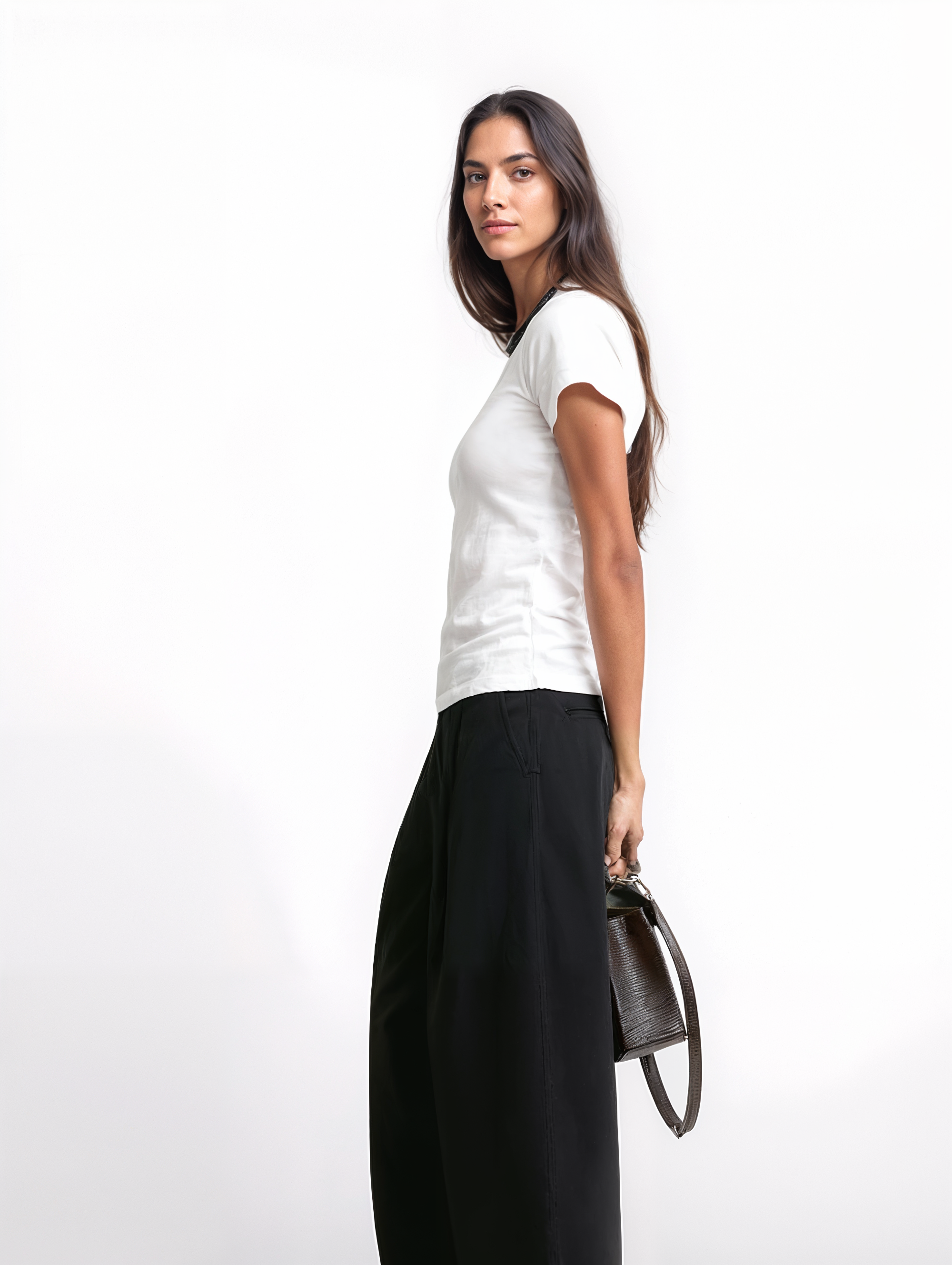 Camiseta escote V