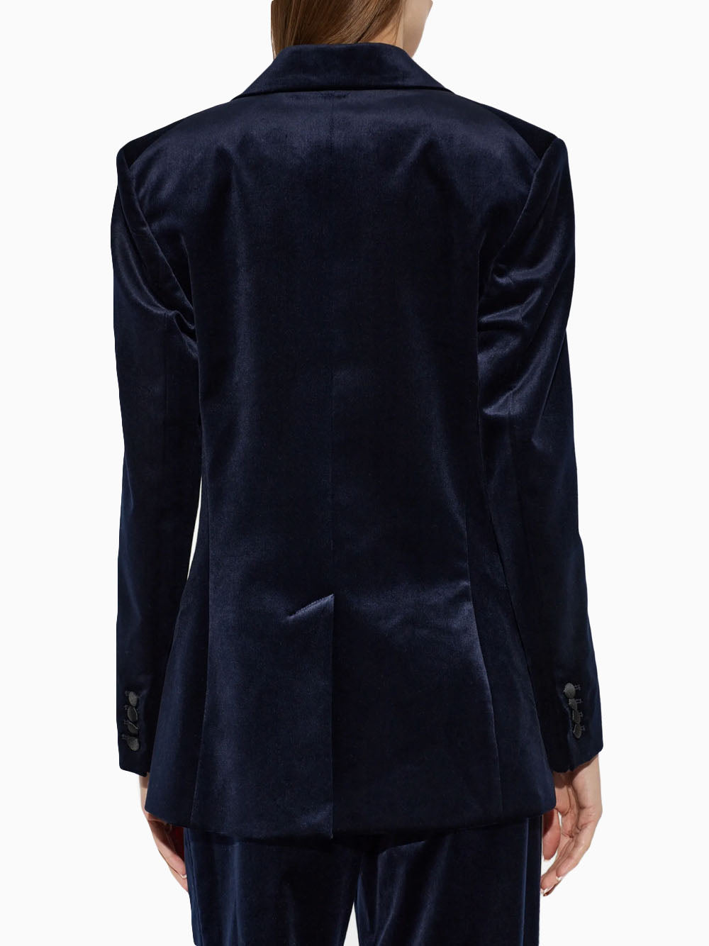 Velvet tailored jacket