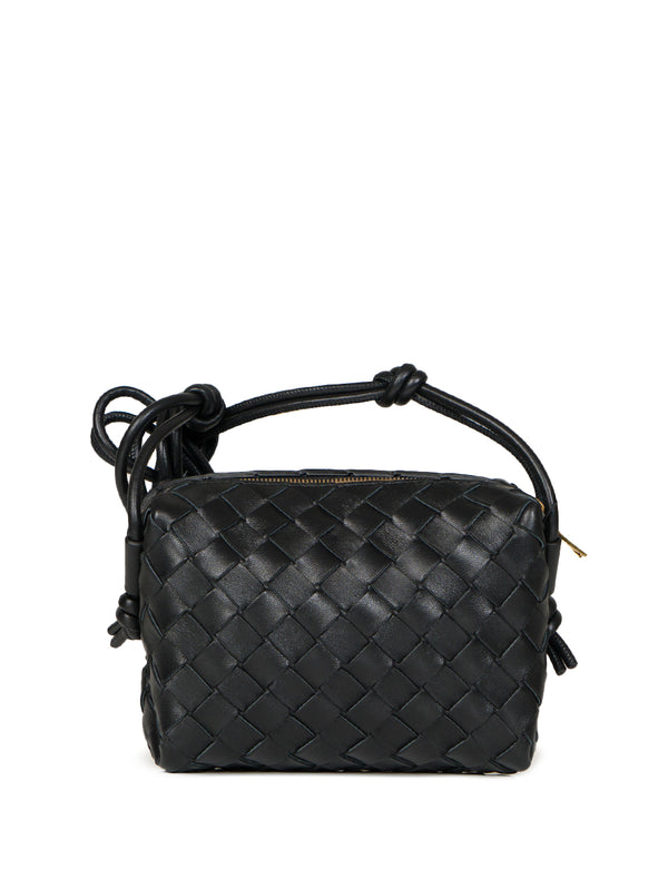 Bottega Veneta Medium loop Camera Bag Black NEW & AUTHENTIC