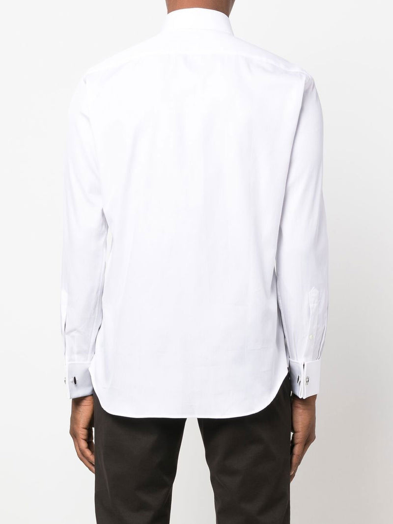 Long-sleeve buttoned shirt