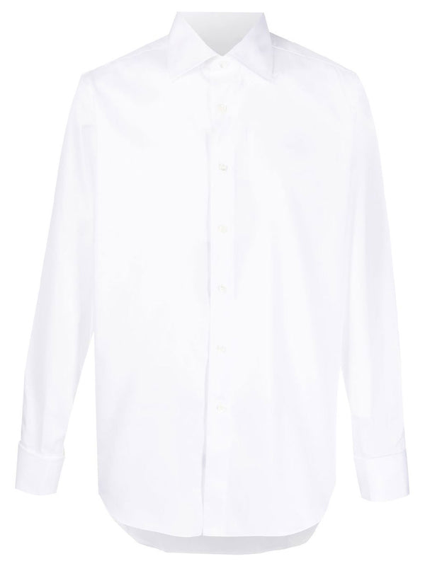 Long-sleeve buttoned shirt