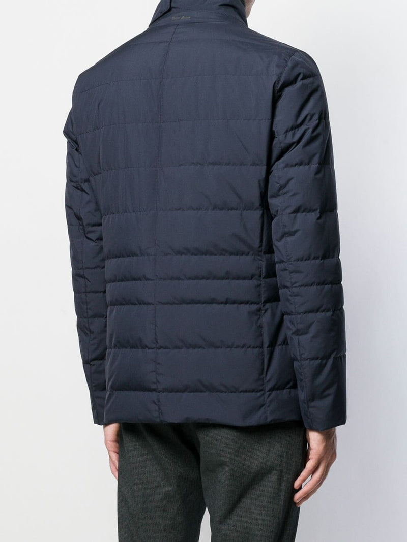 Buttoned up padded jacket