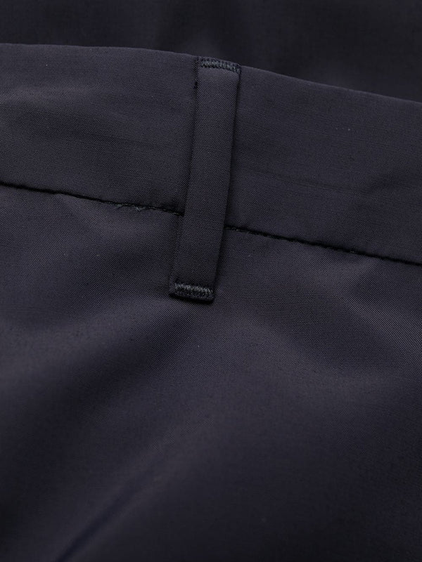 Pantalón en lana técnica azul marino