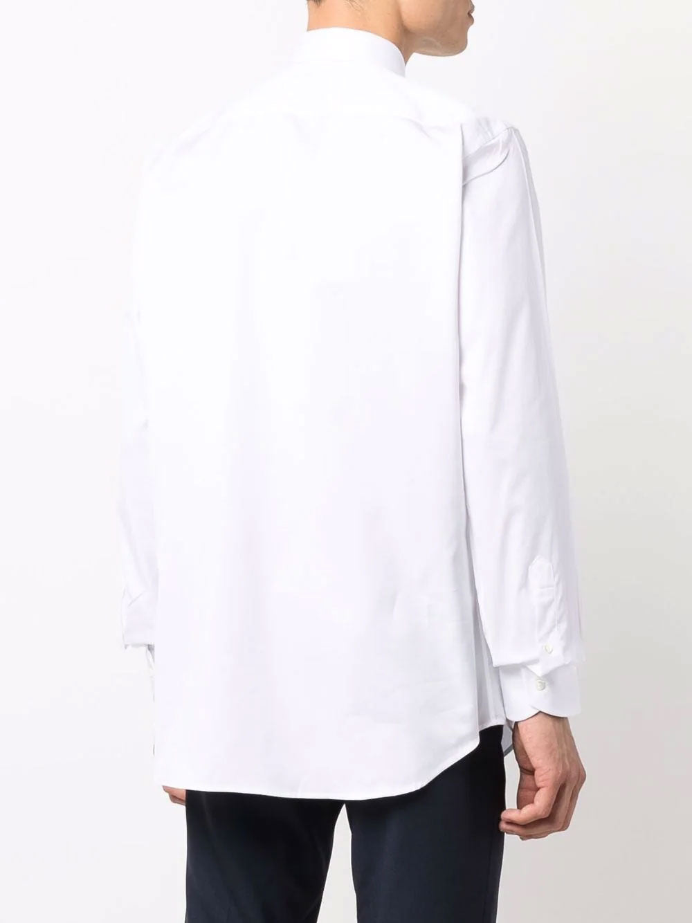 Camisa formal en algodón blanco