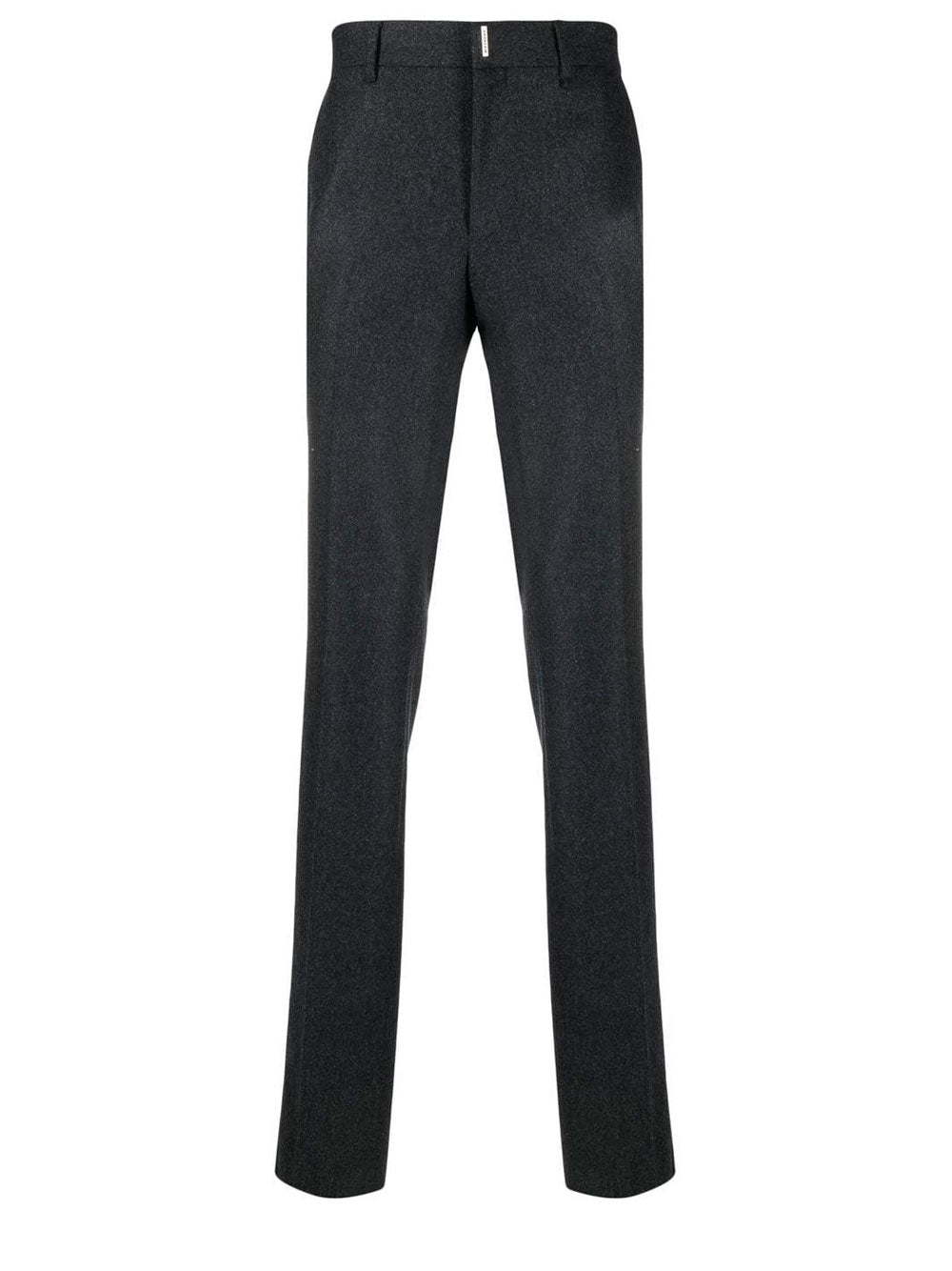 Logo-plaque tailored trousers