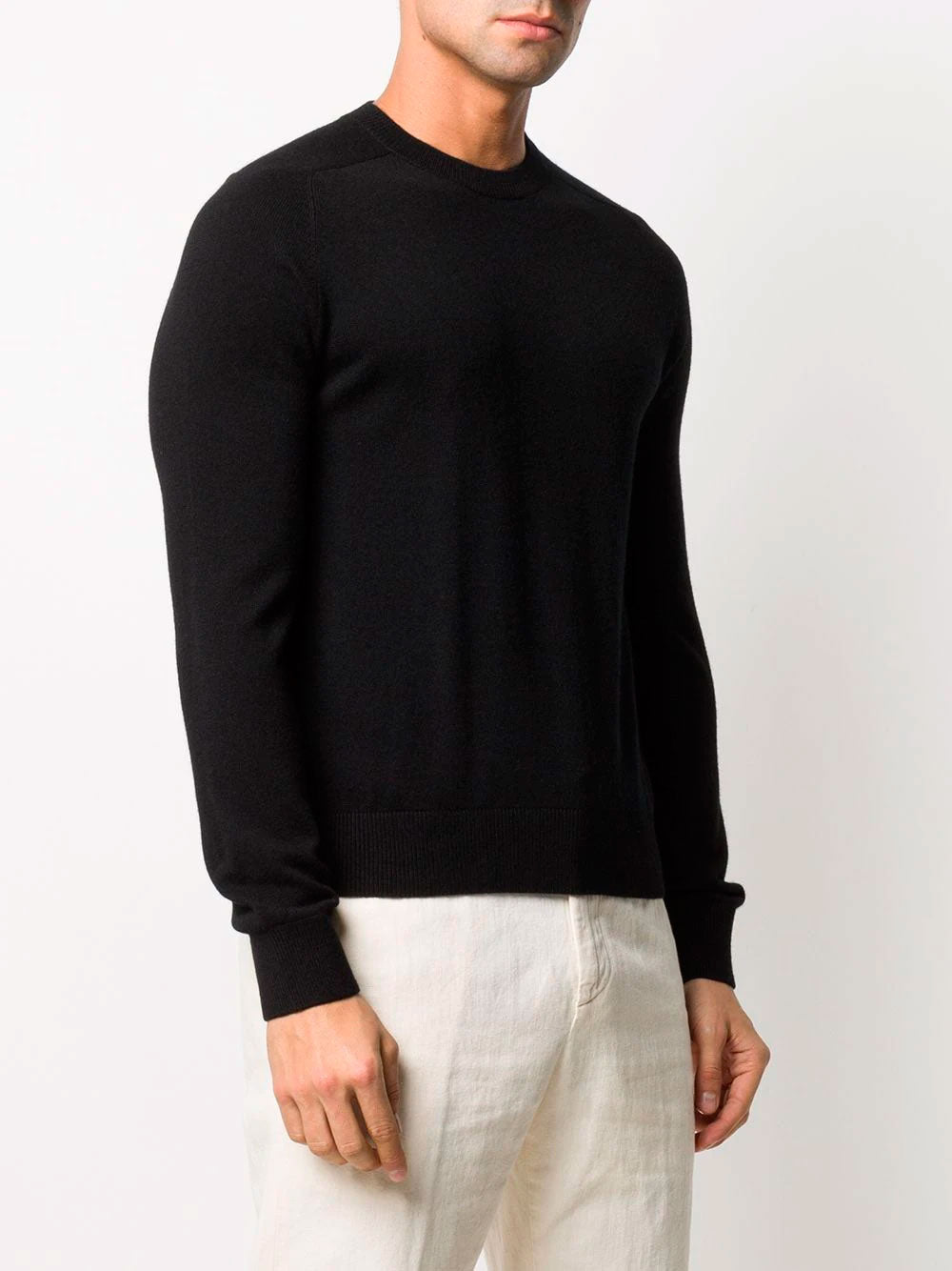 Saint Laurent V-neck cashmere jumper - Black