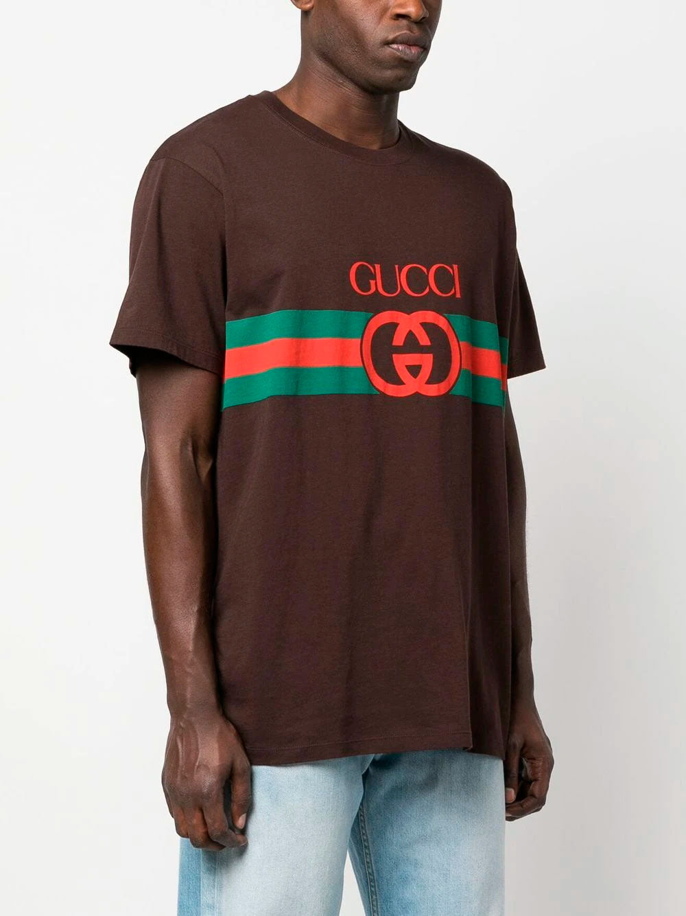 Camiseta de algodón con logo