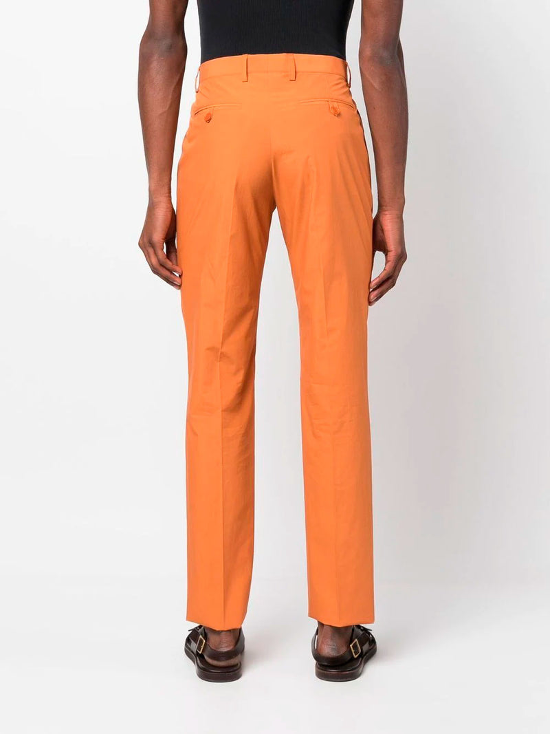 Tailored cotton trousers