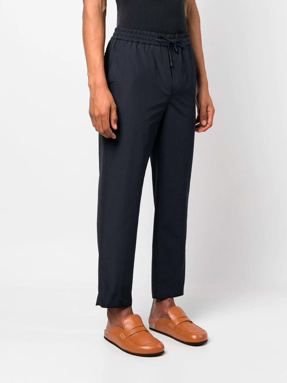 Drawstring-waistband trousers