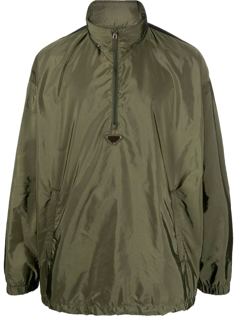 Re-nylon zip jacket