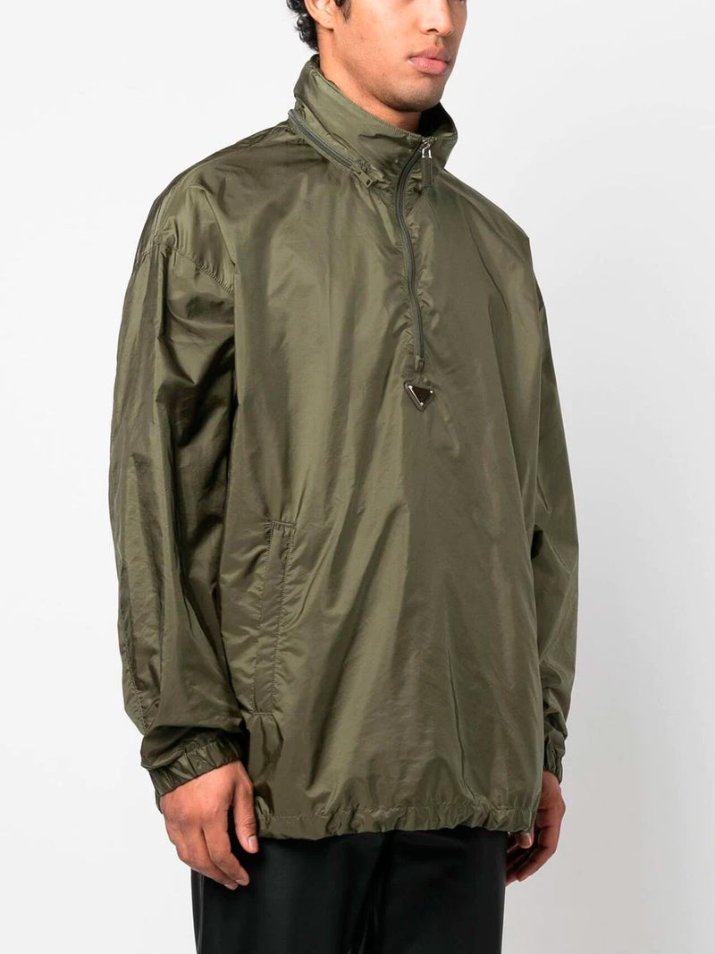 Re-nylon zip jacket