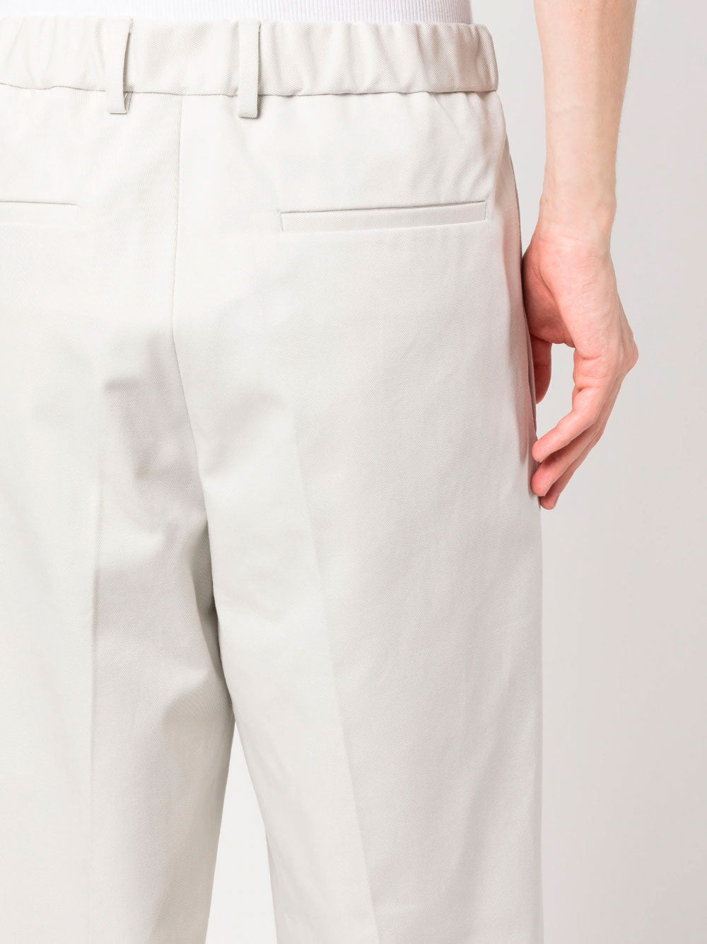 Cotton chino trousers