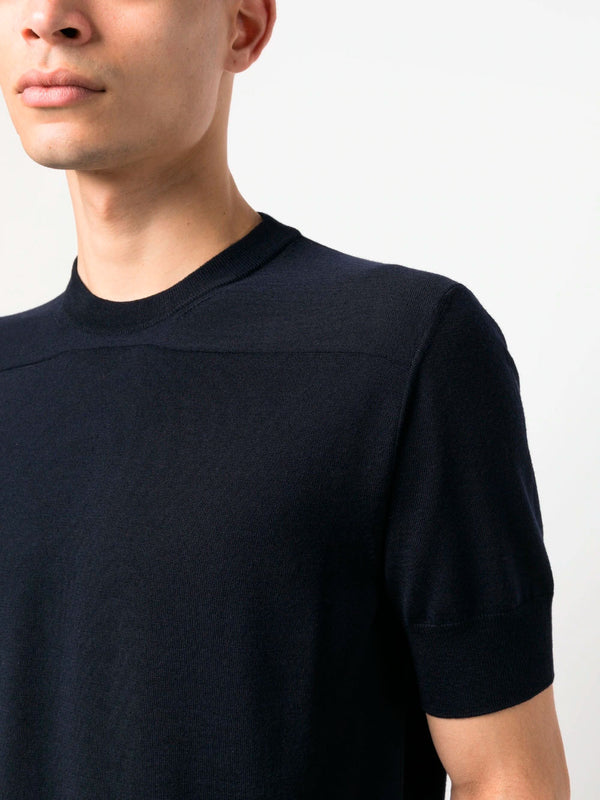 Wool short-sleeve t-shirt