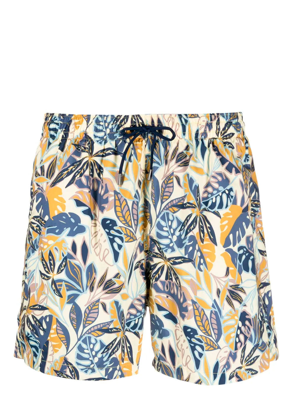 Floral-print swim shorts