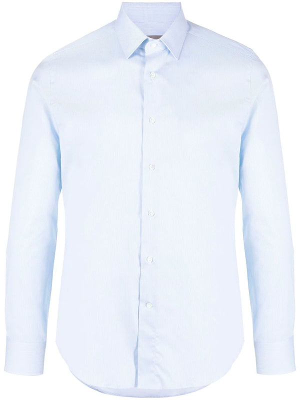 Long-sleeve cotton shirt