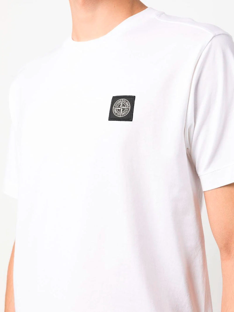 Logo-patch short sleeve t-shirt