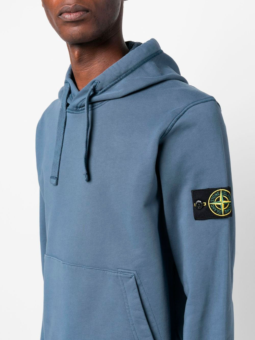 Auth Stone Island Hooded outlets Sweatshirt