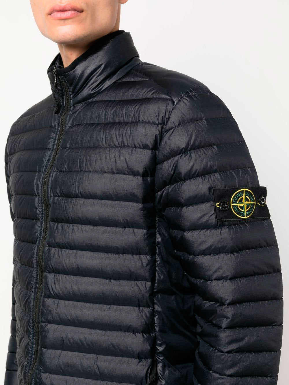 Zip-up padded jacket